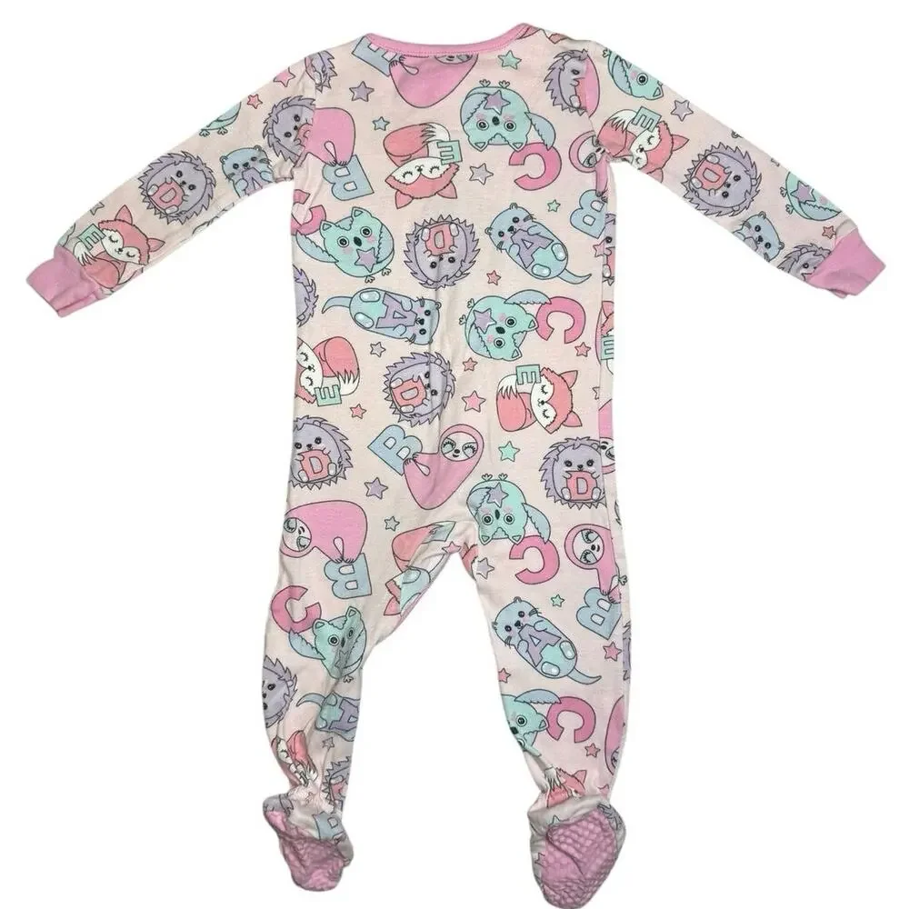 Bundles Baby Place Sleeper Pajamas Baby Girl Animals 6-9 Months
